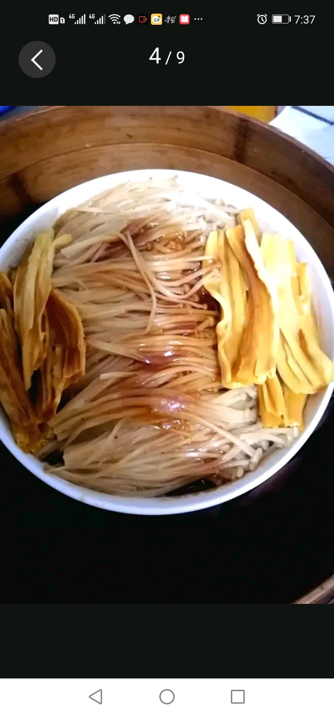 超简单的金针菇蒸肉