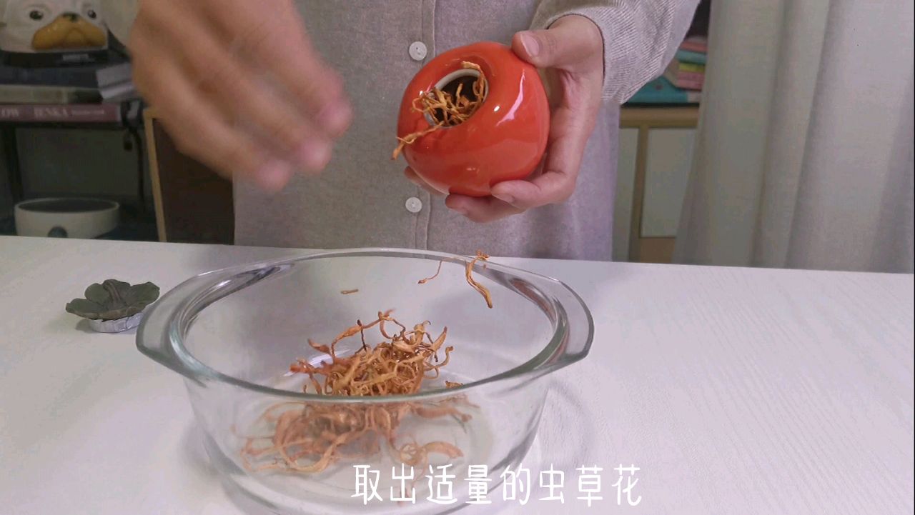 超简单的麻油虫草花蒸鸡