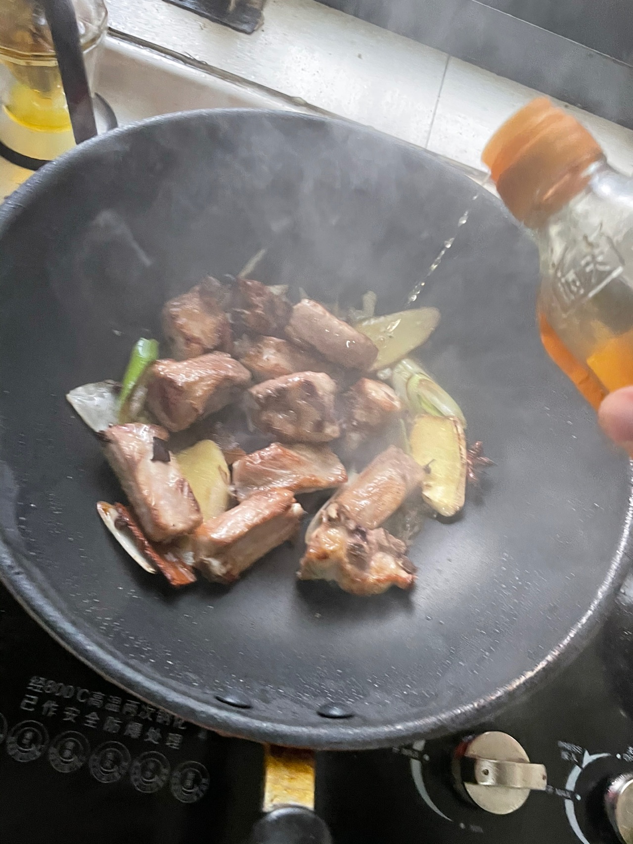 超简单虎皮鹌鹑蛋烧排骨，土方子，家乡味