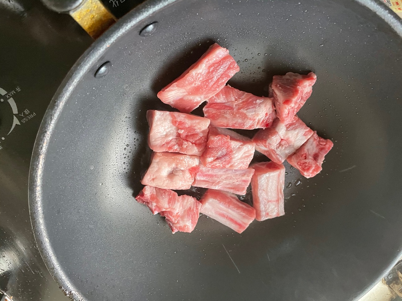 超简单虎皮鹌鹑蛋烧排骨，土方子，家乡味