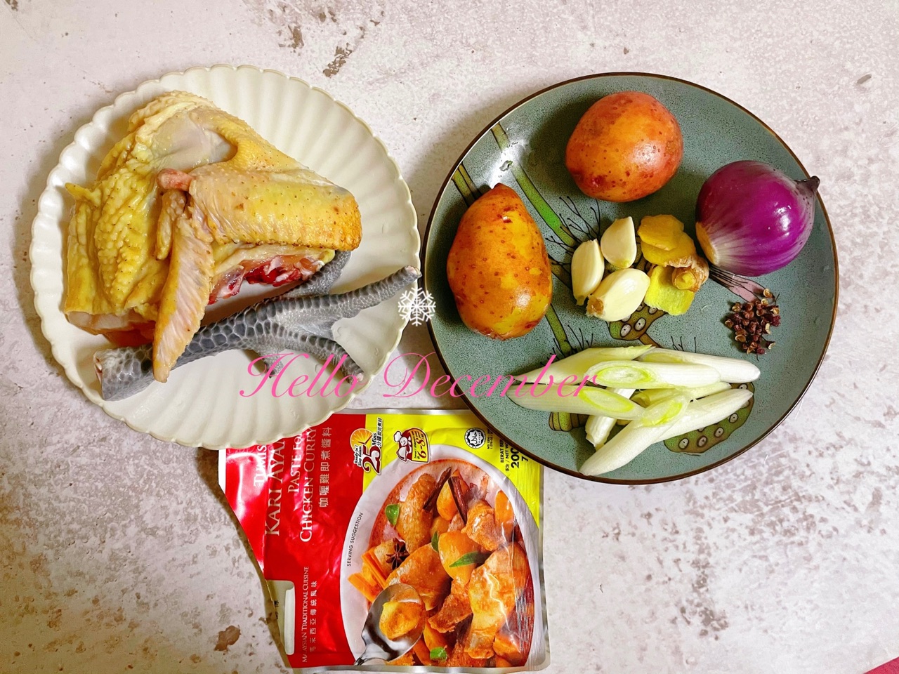 超简单美味｜泰式咖喱鸡