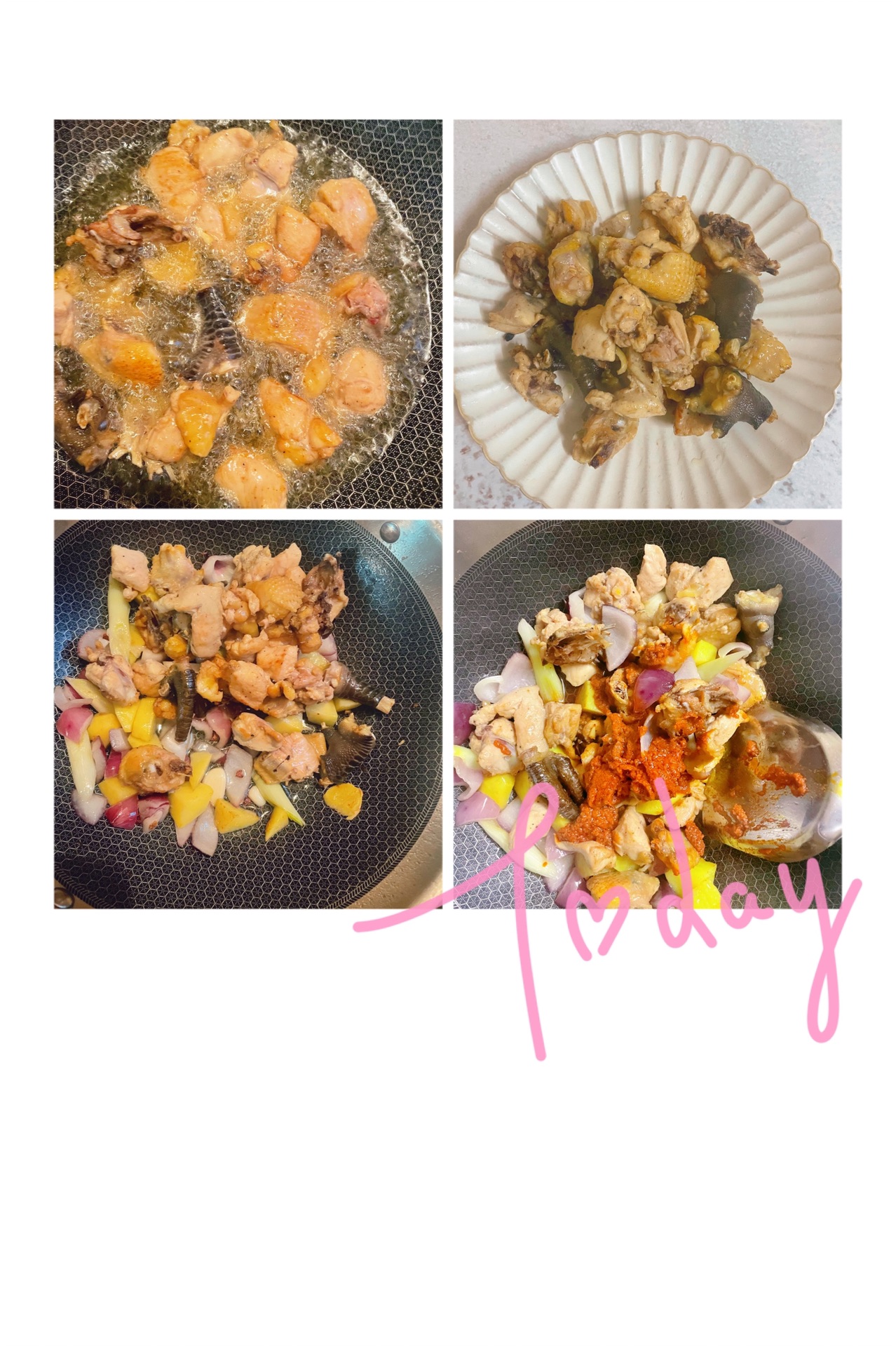 超简单美味｜泰式咖喱鸡