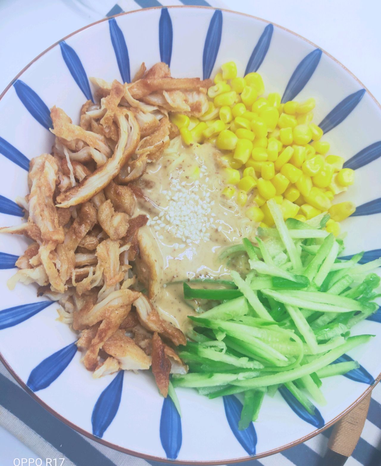 超简单日式鸡丝凉面