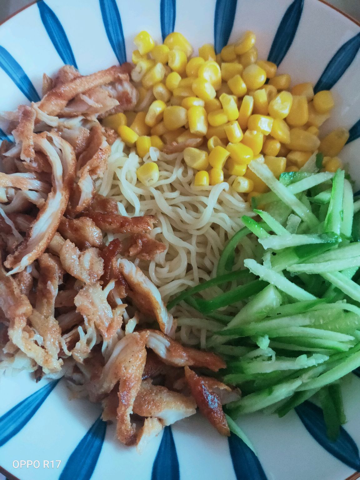 超简单日式鸡丝凉面