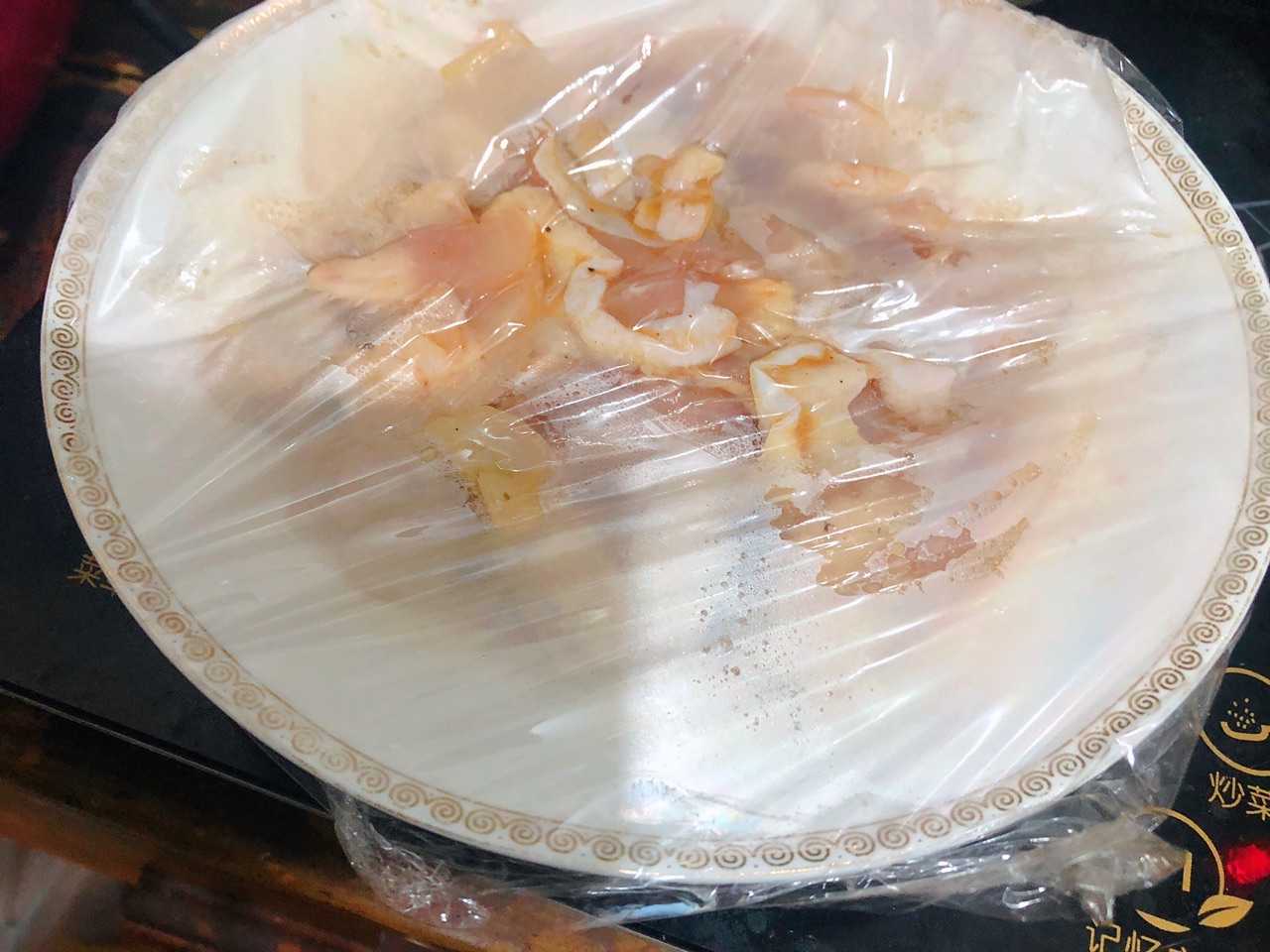 超简易版的微波炉黑椒鸡腿排