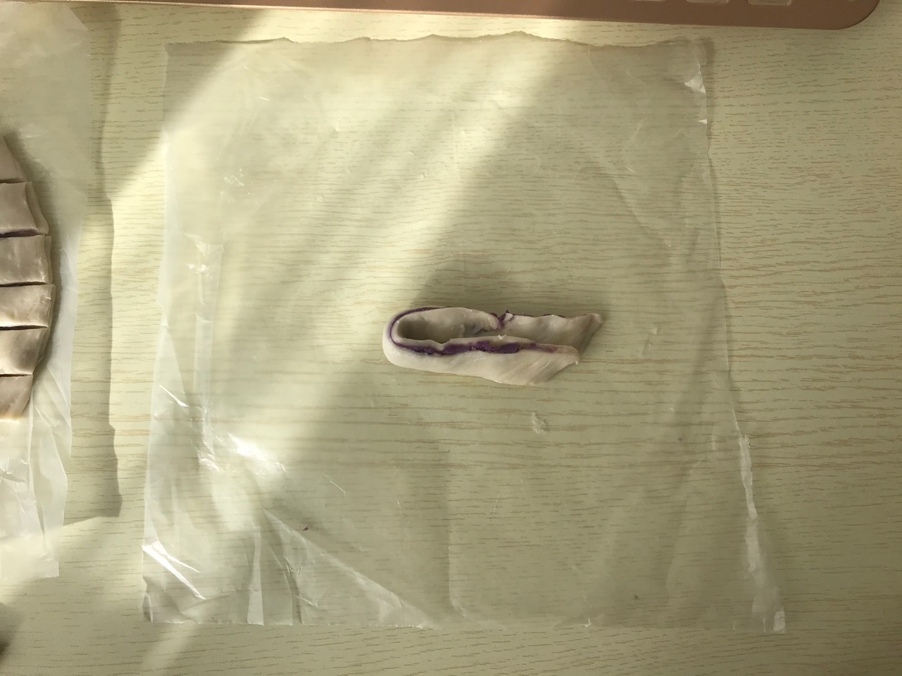 超快手的的紫薯扭扭酥