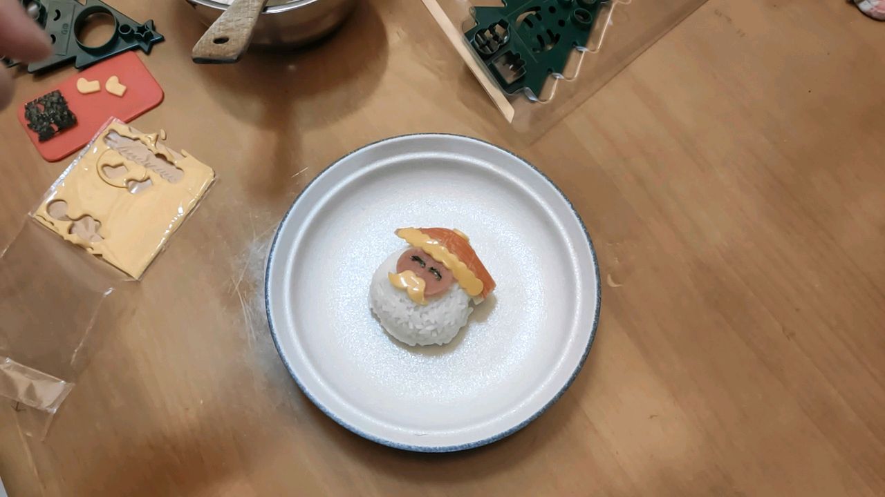 超萌圣诞饭团