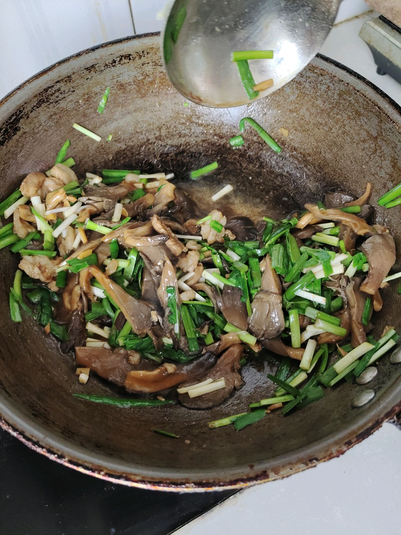 炒蘑菇