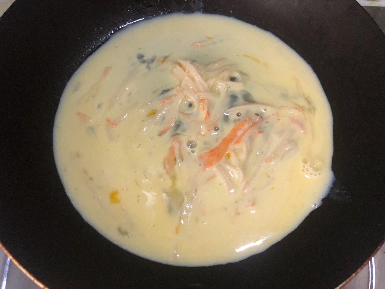 超嫩蟹柳滑蛋（高蛋白）