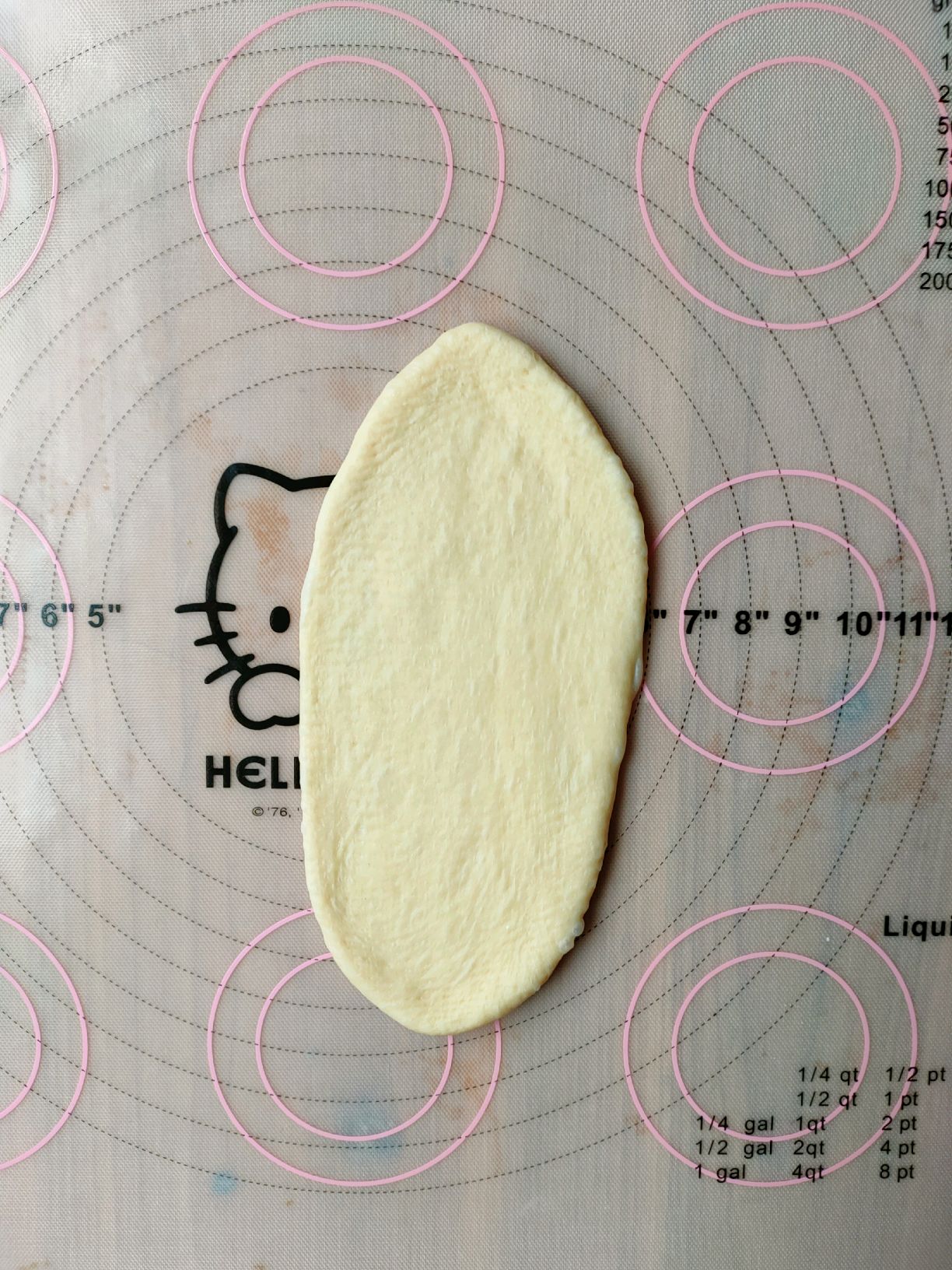 超柔软拉丝的炼乳牛奶排包