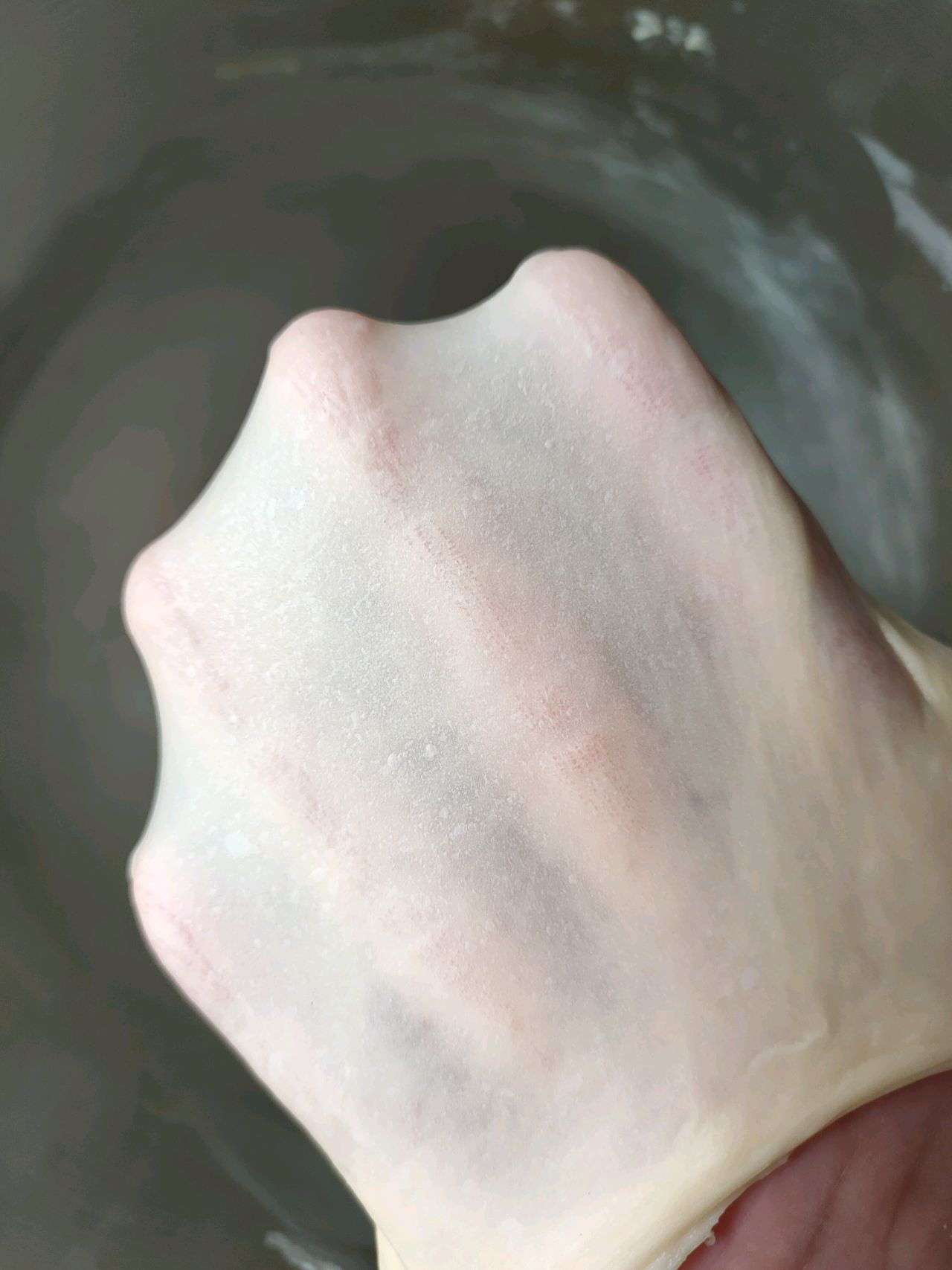 超柔软拉丝的炼乳牛奶排包