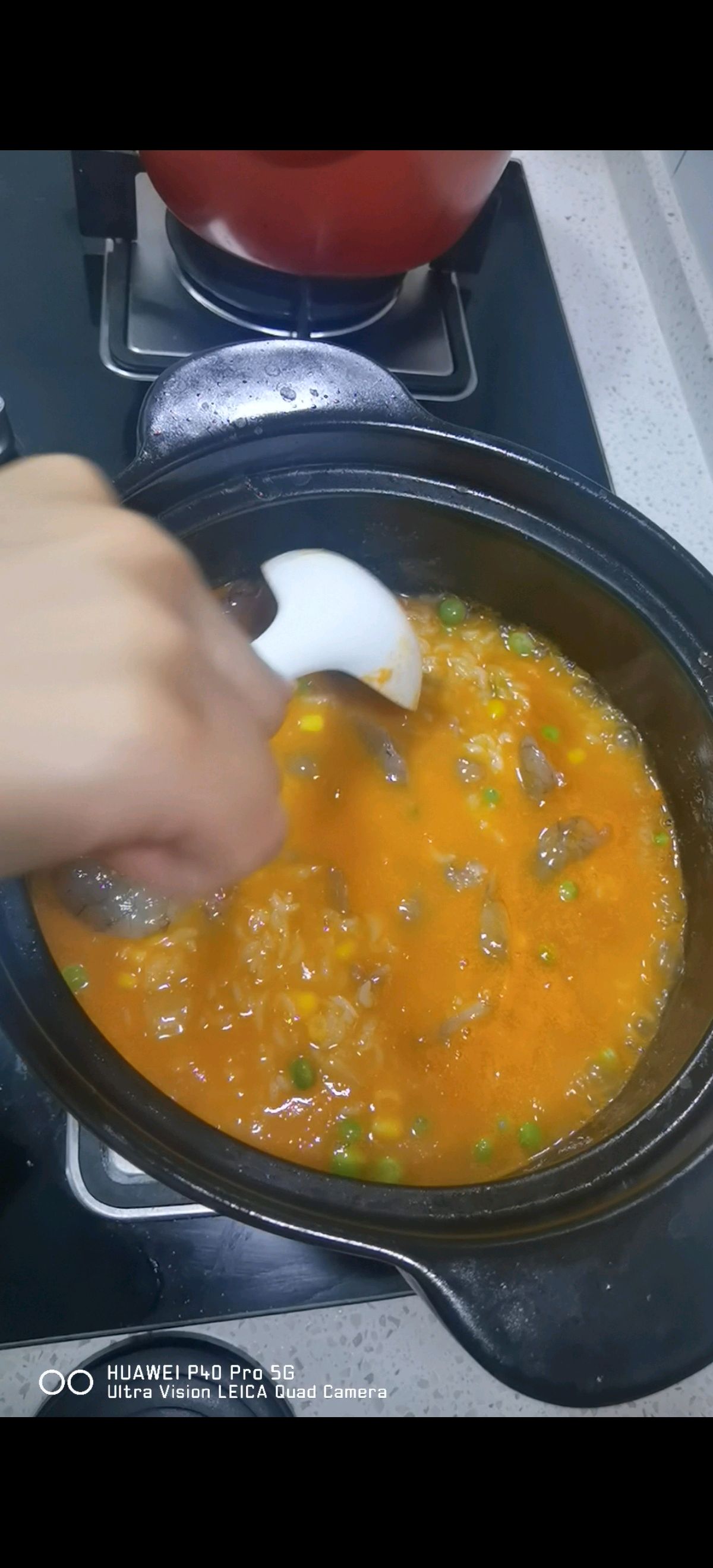 潮汕砂锅粥之美味虾粥