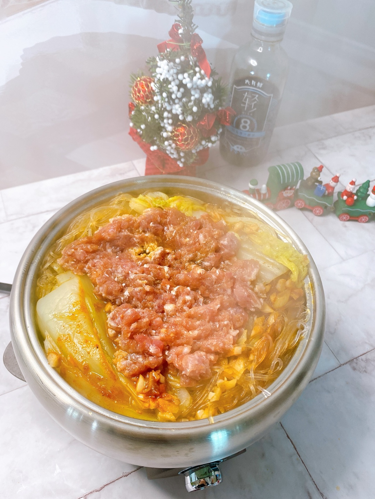 超下饭的肉末粉丝娃娃菜