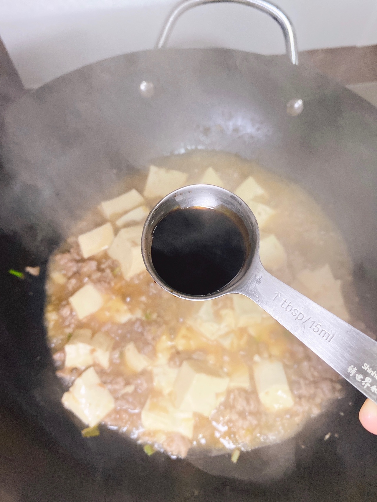 超下饭肉末豆腐