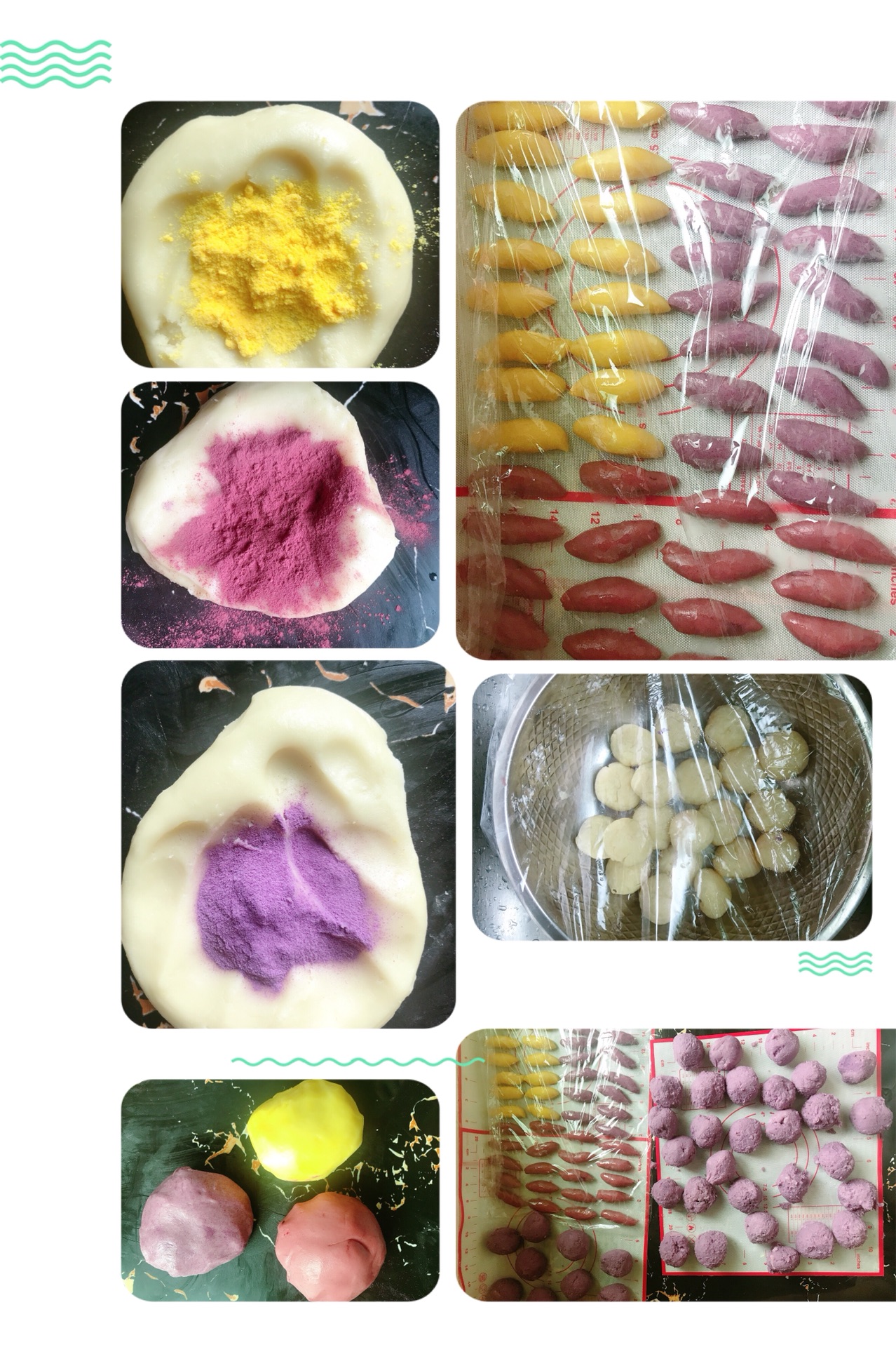 超详细❗高颜值的彩虹螺旋酥玉米油版