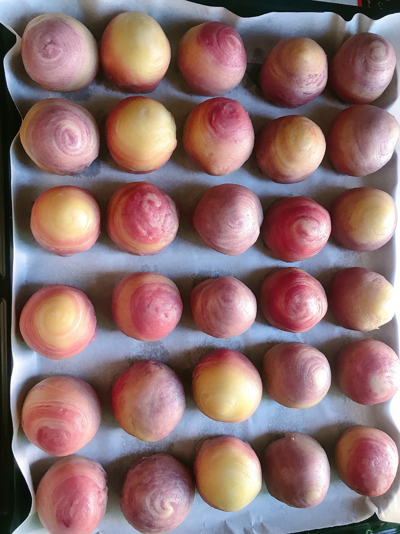 超详细❗高颜值的彩虹螺旋酥玉米油版