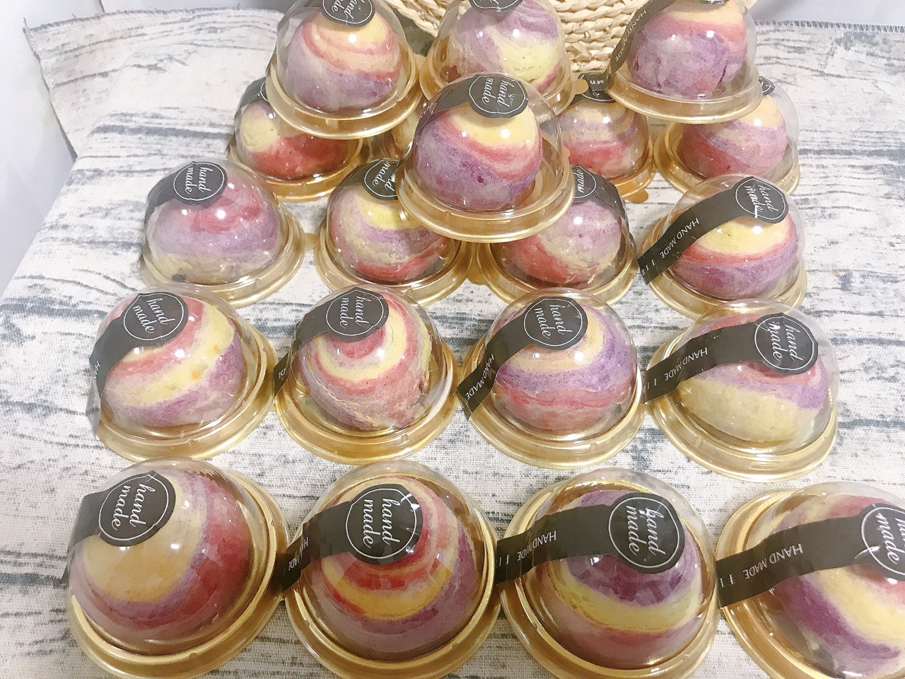 超详细❗高颜值的彩虹螺旋酥玉米油版