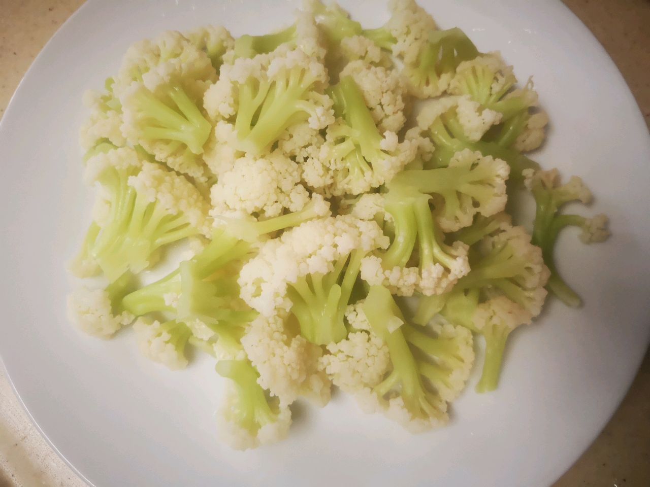 炒羊肉菜花
