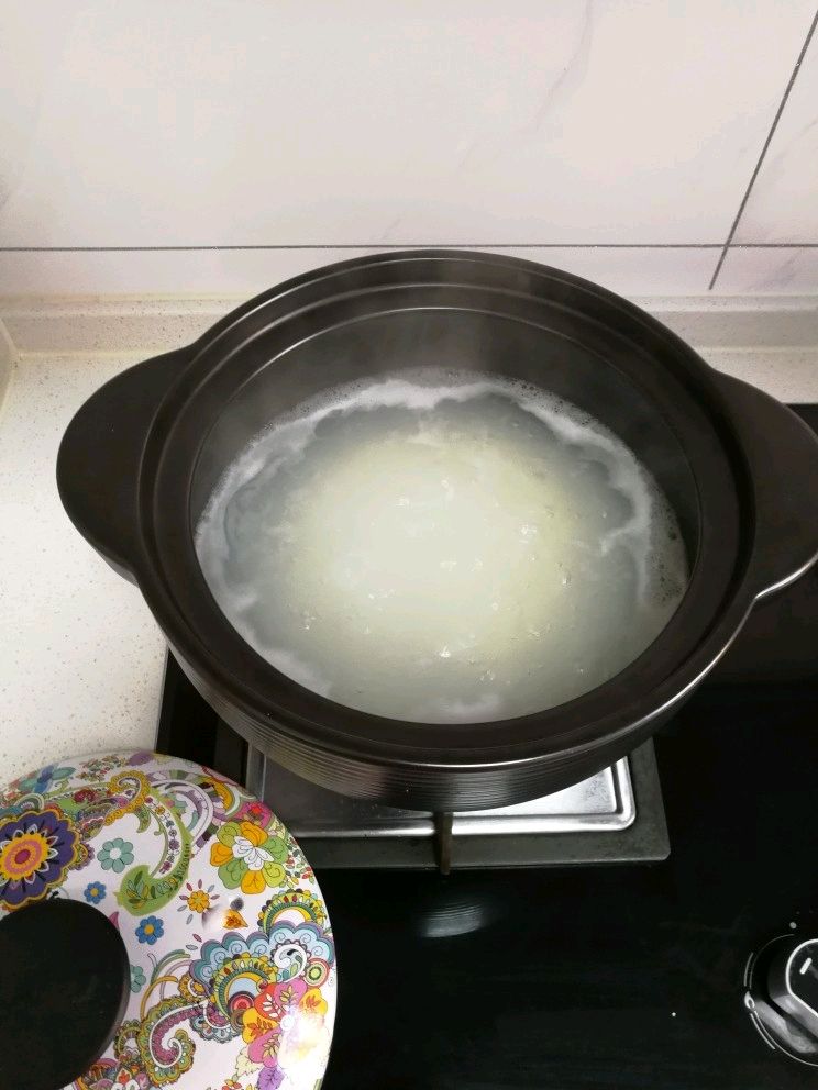 超营养的虾仁菠菜瘦肉粥