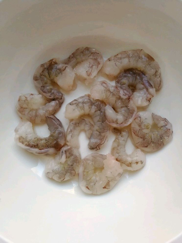 超营养的虾仁菠菜瘦肉粥
