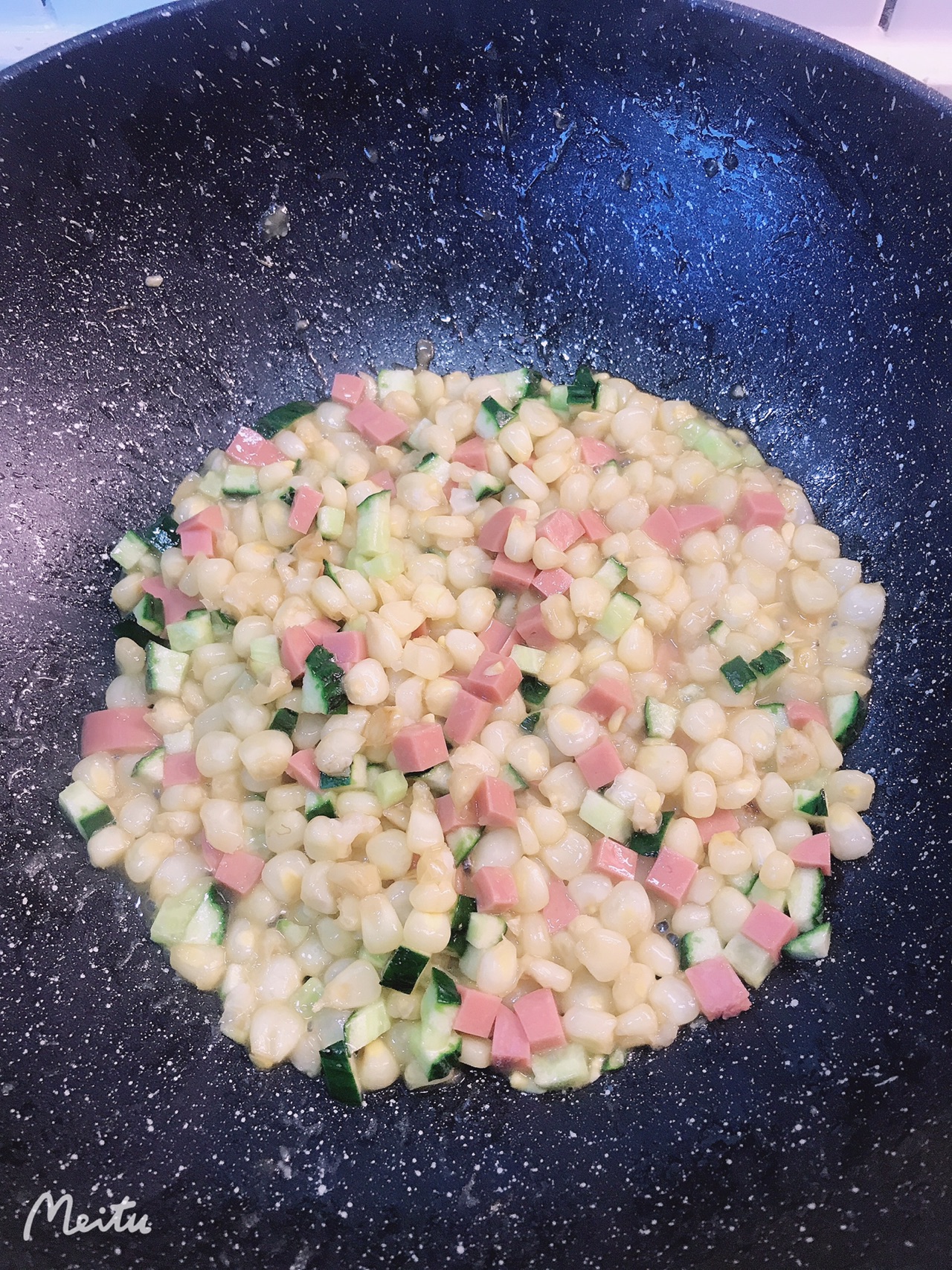 炒玉米粒