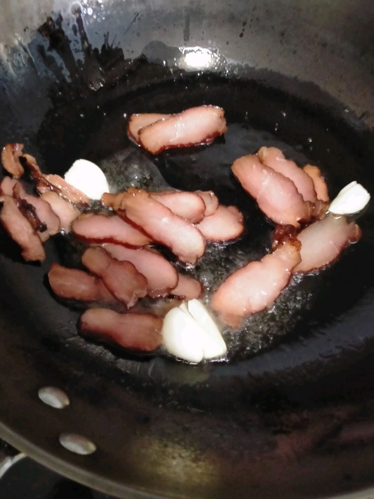 潮州腊肉炒苦瓜