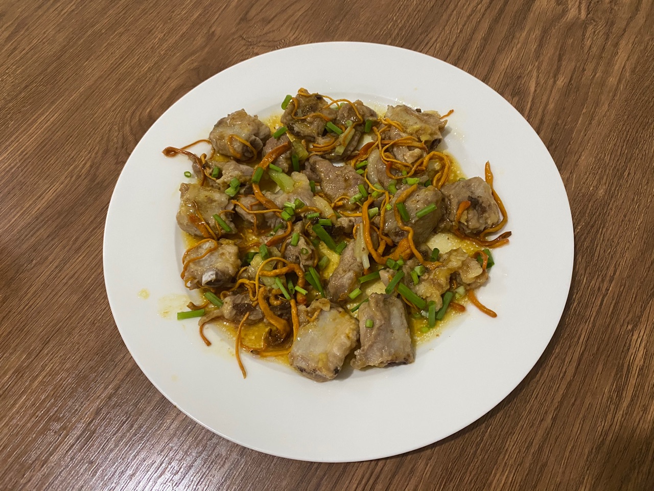 陈皮虫草花蒸排骨