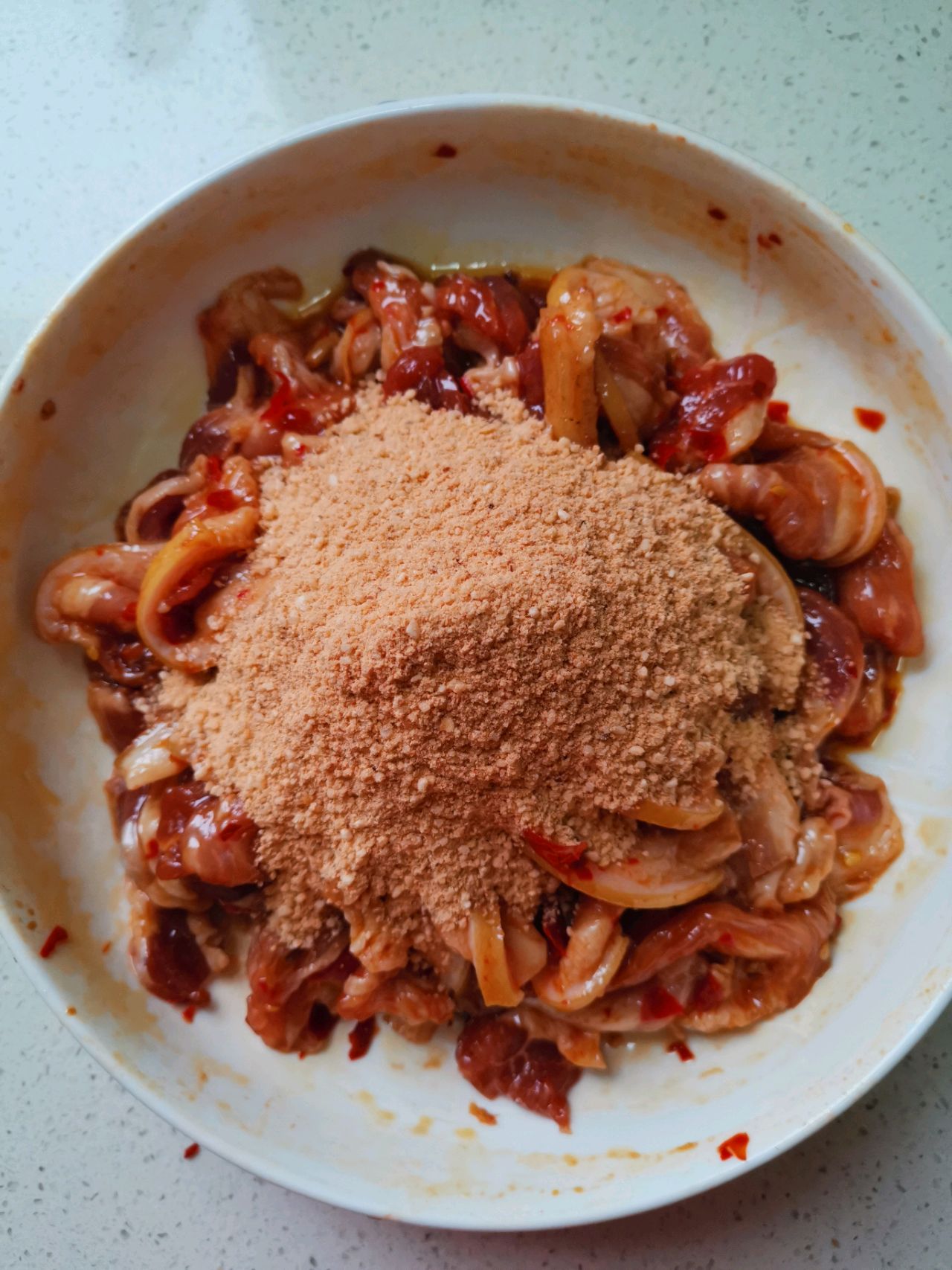 陈皮粉蒸肉