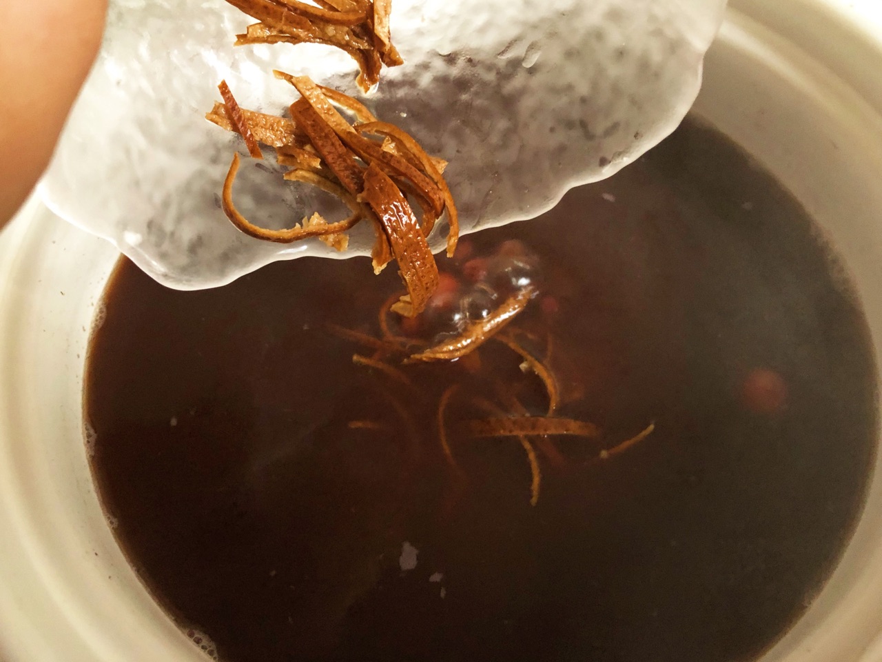 陈皮红豆沙