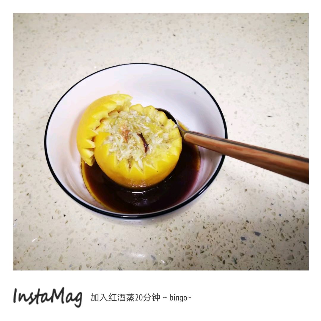 橙煲蟹