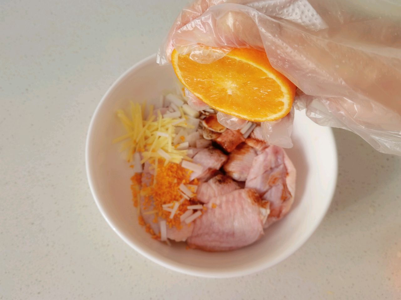 橙香烤鸡翅