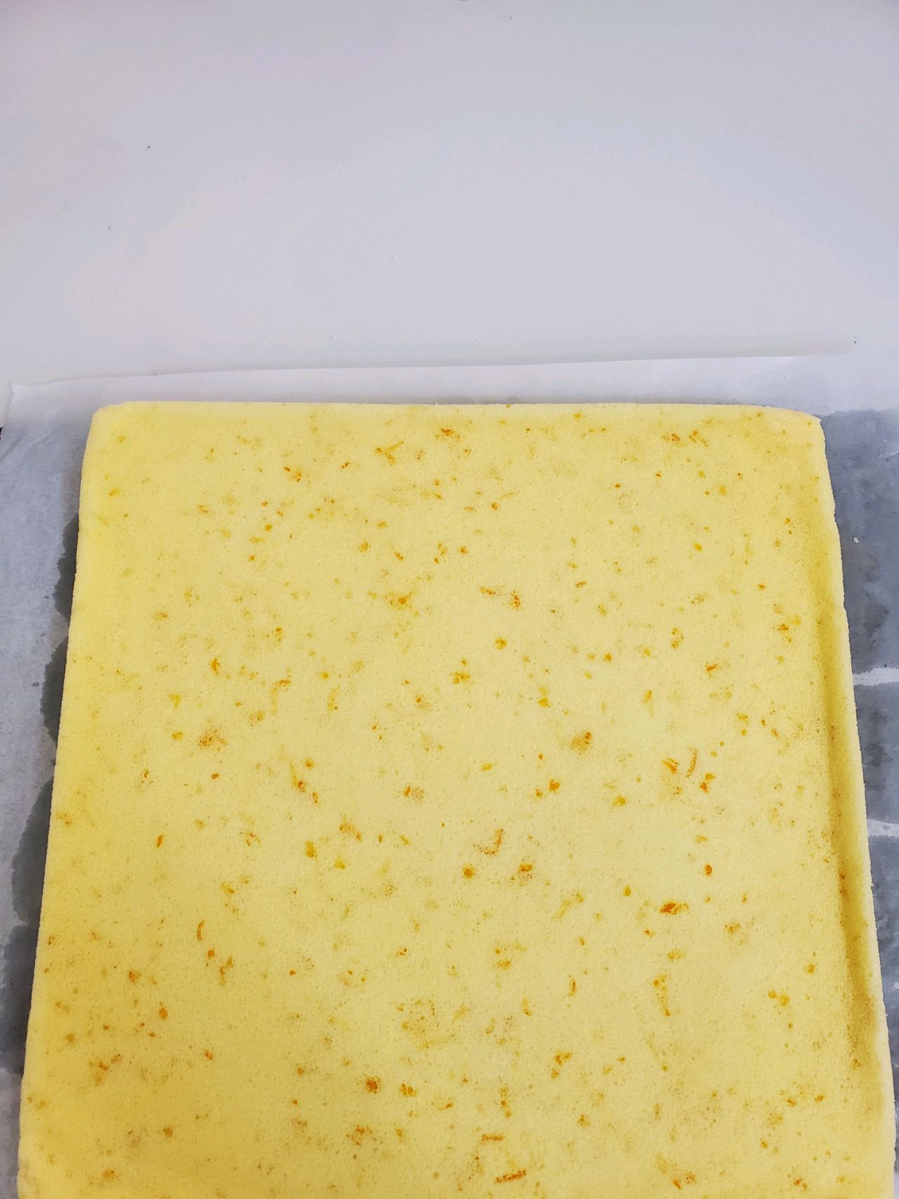 橙香奶油蛋糕卷