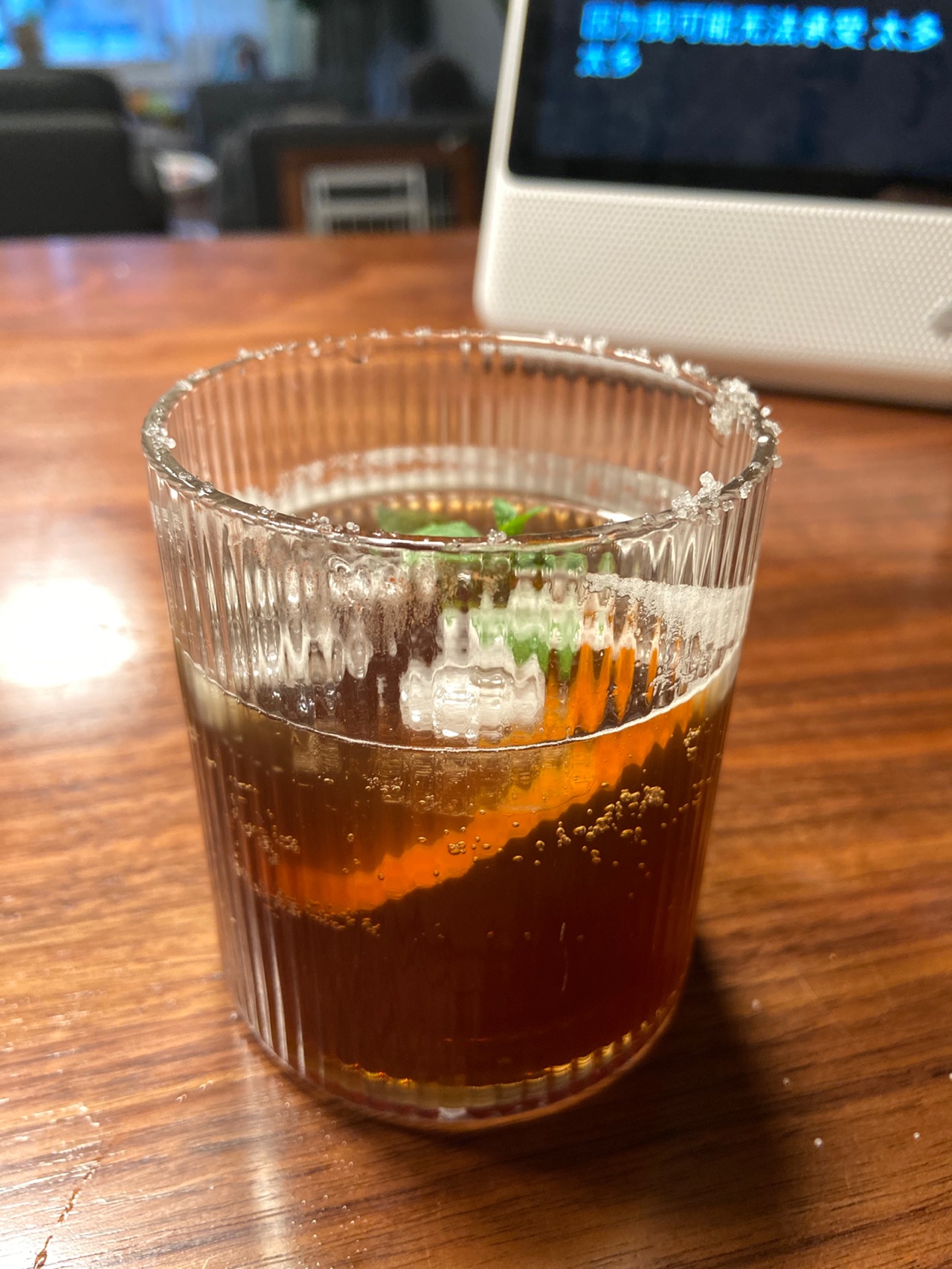 橙子海盐醋饮
