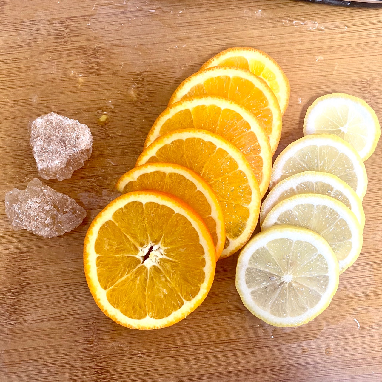 橙子柠檬水果茶