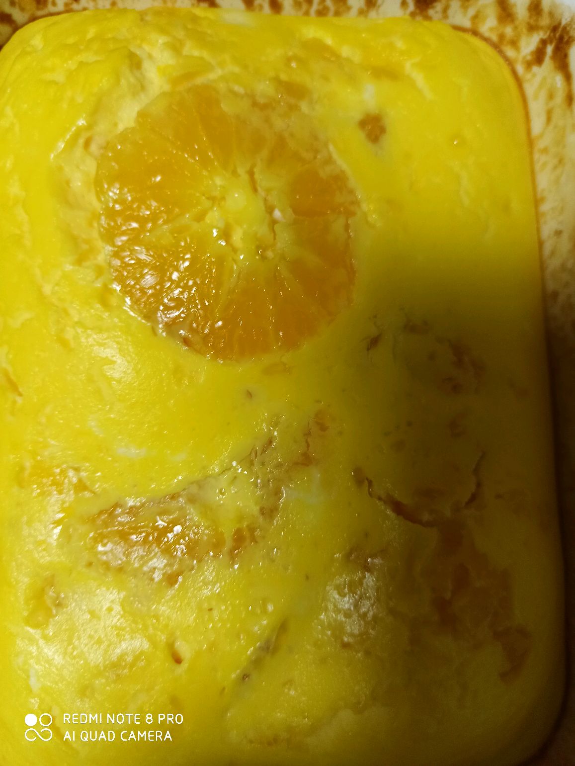 橙子酸奶蒸蛋糕