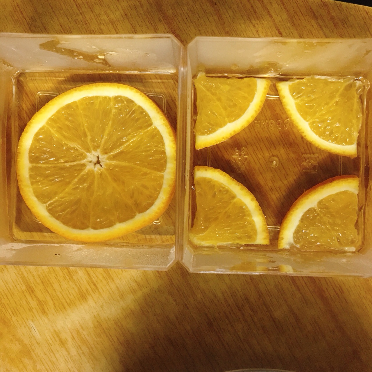 橙子乌龙茶冻