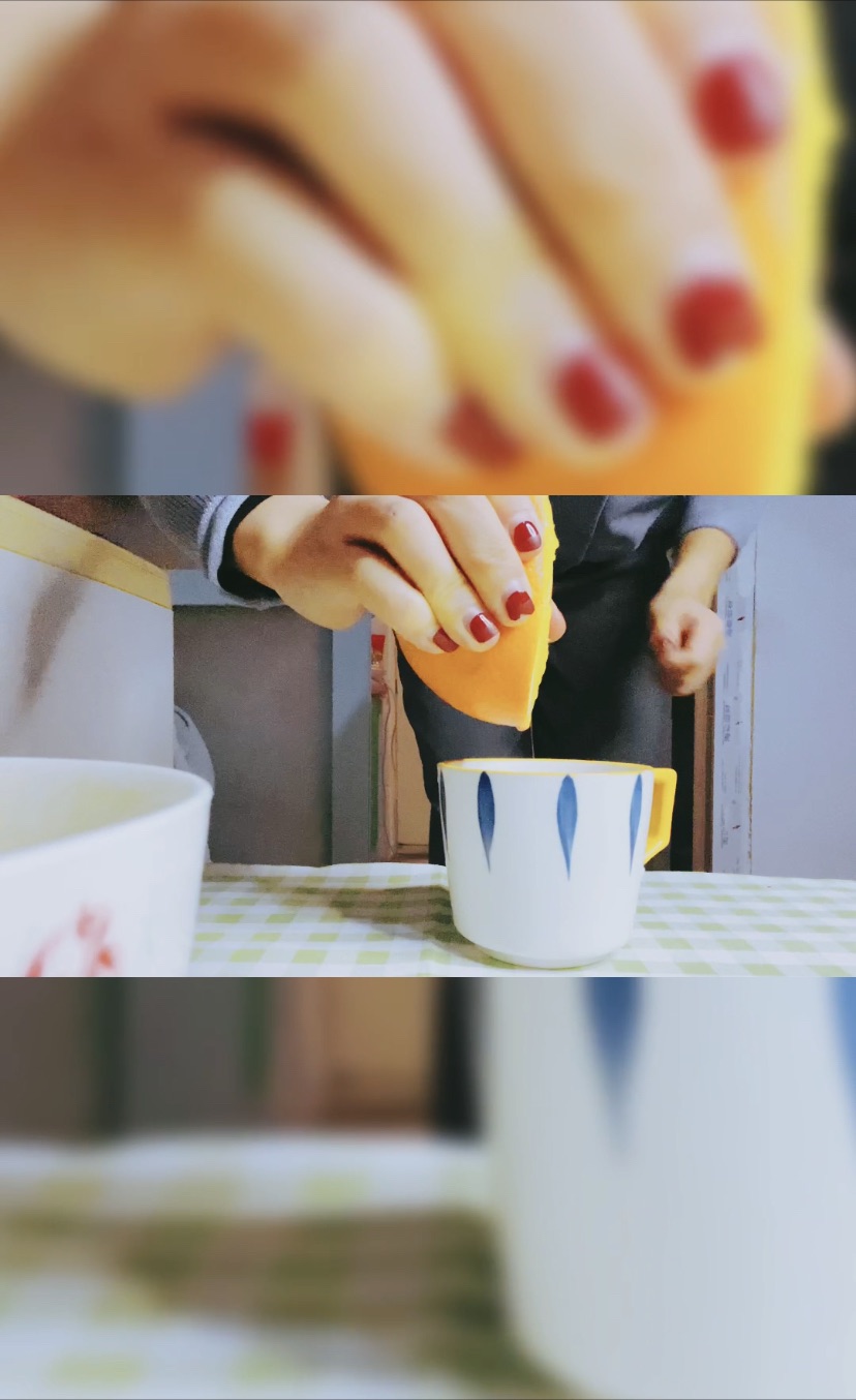 橙子蒸蛋糕