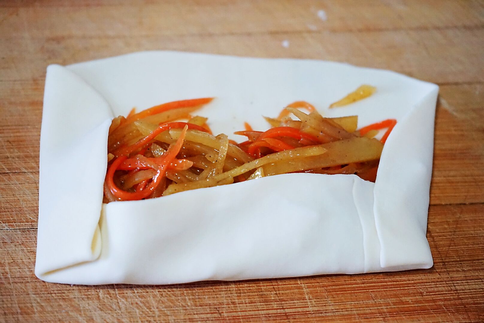吃不够的土豆丝卷饼