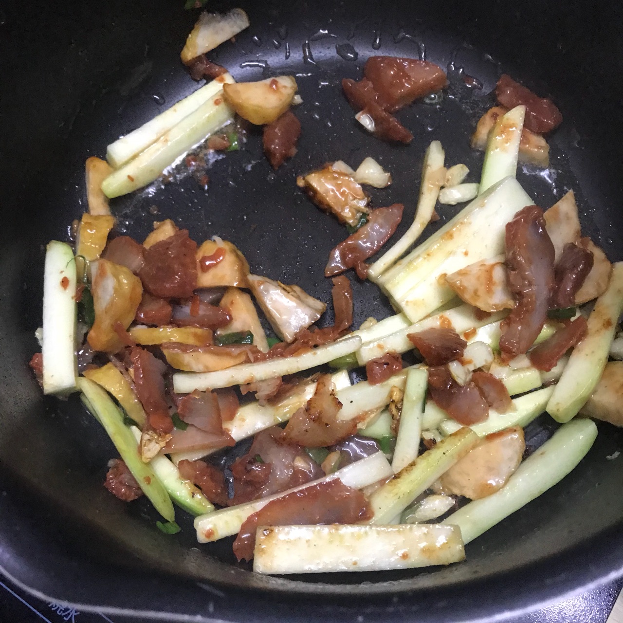 吃的是家乡味道叉烧肉饼挂面