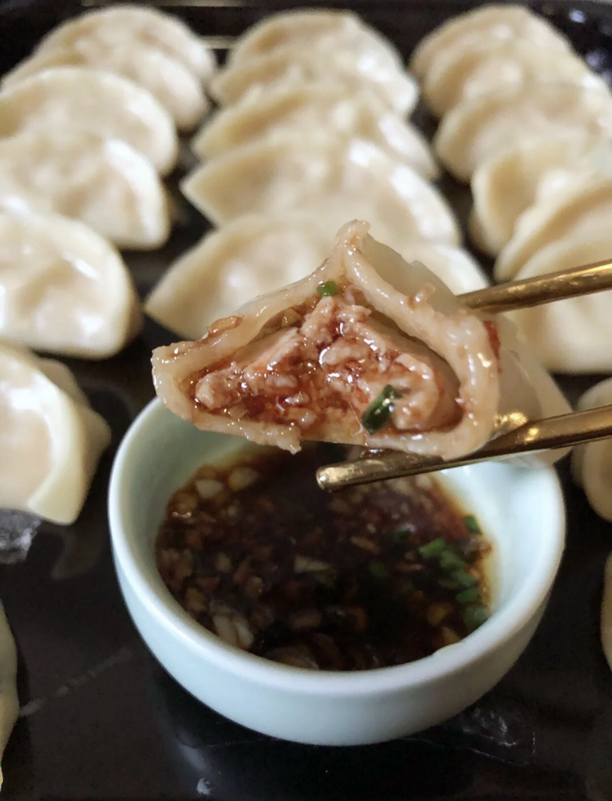 吃饺子啦