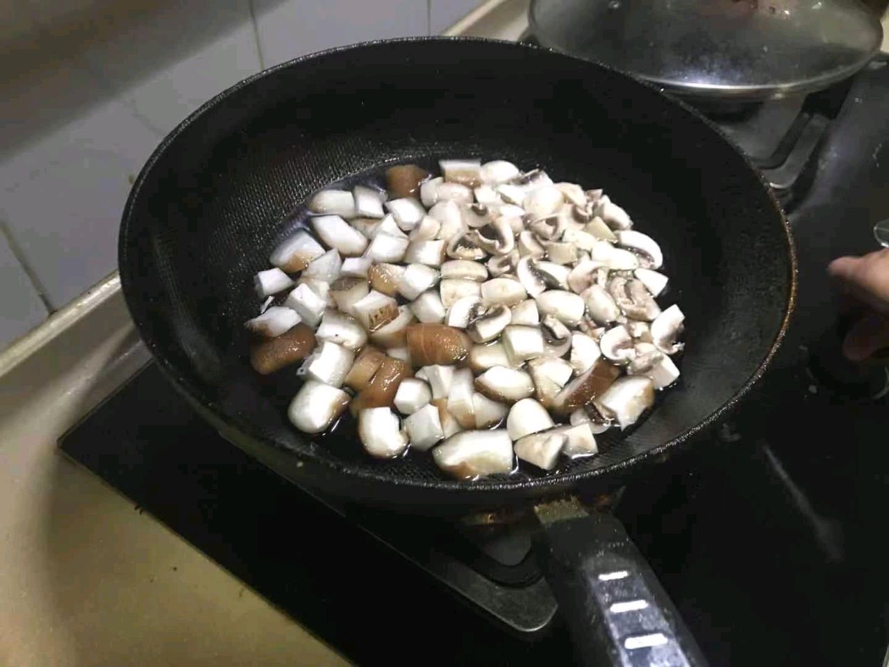 吃了还想再吃的蚝油双菇
