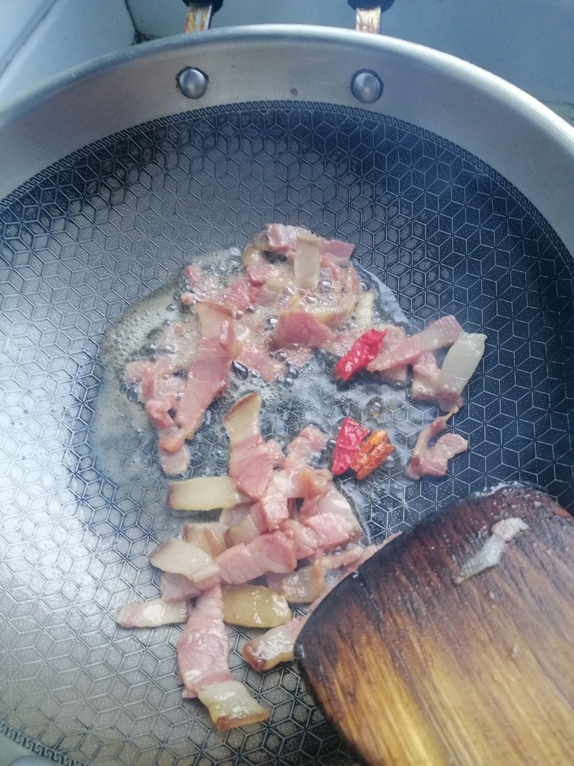 豉香大蒜咸肉