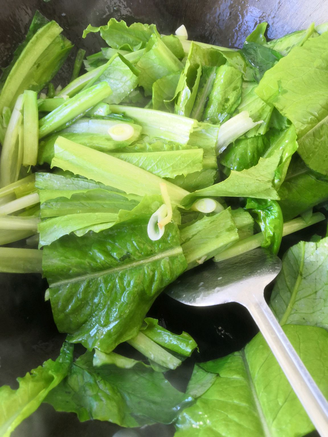 豉香油麦菜