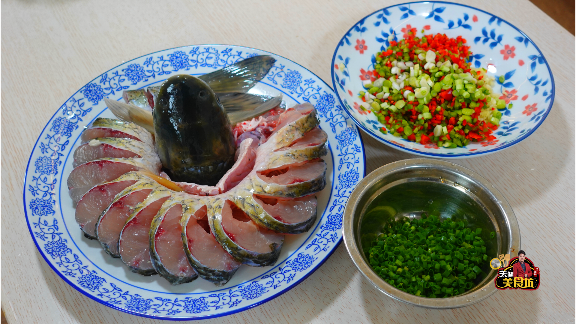 豉汁蒸草鱼