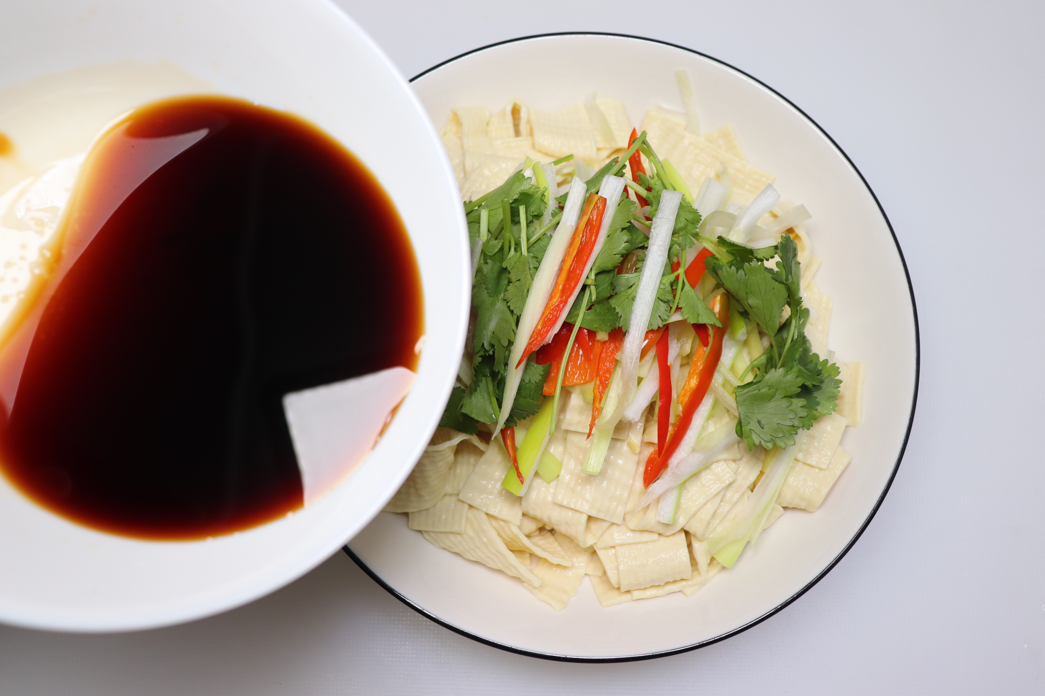 冲油豆腐皮