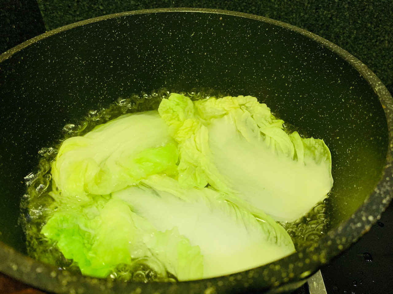 初冬的味道：白菜包肉