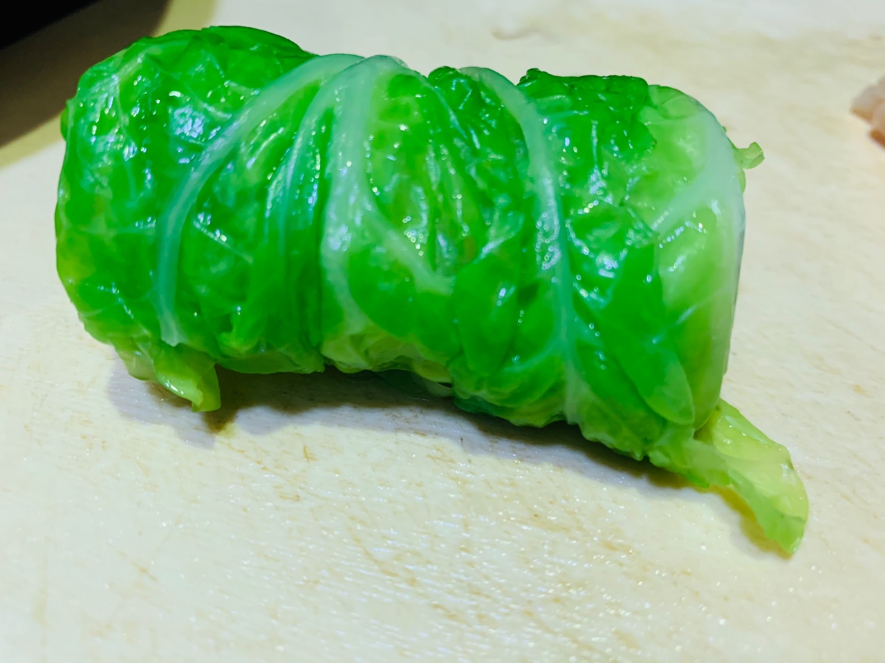 初冬的味道：白菜包肉