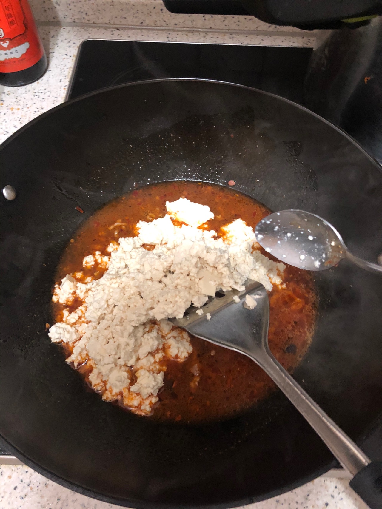 厨师长王刚的烧豆腐