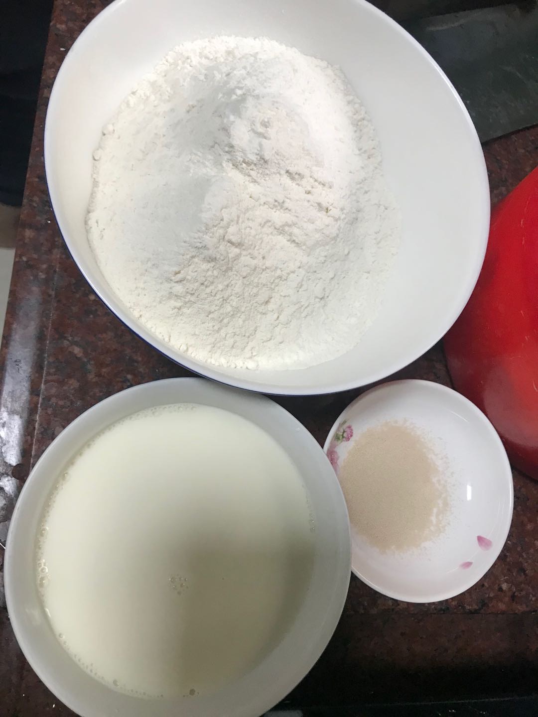 厨师机版奶油椰蓉面包