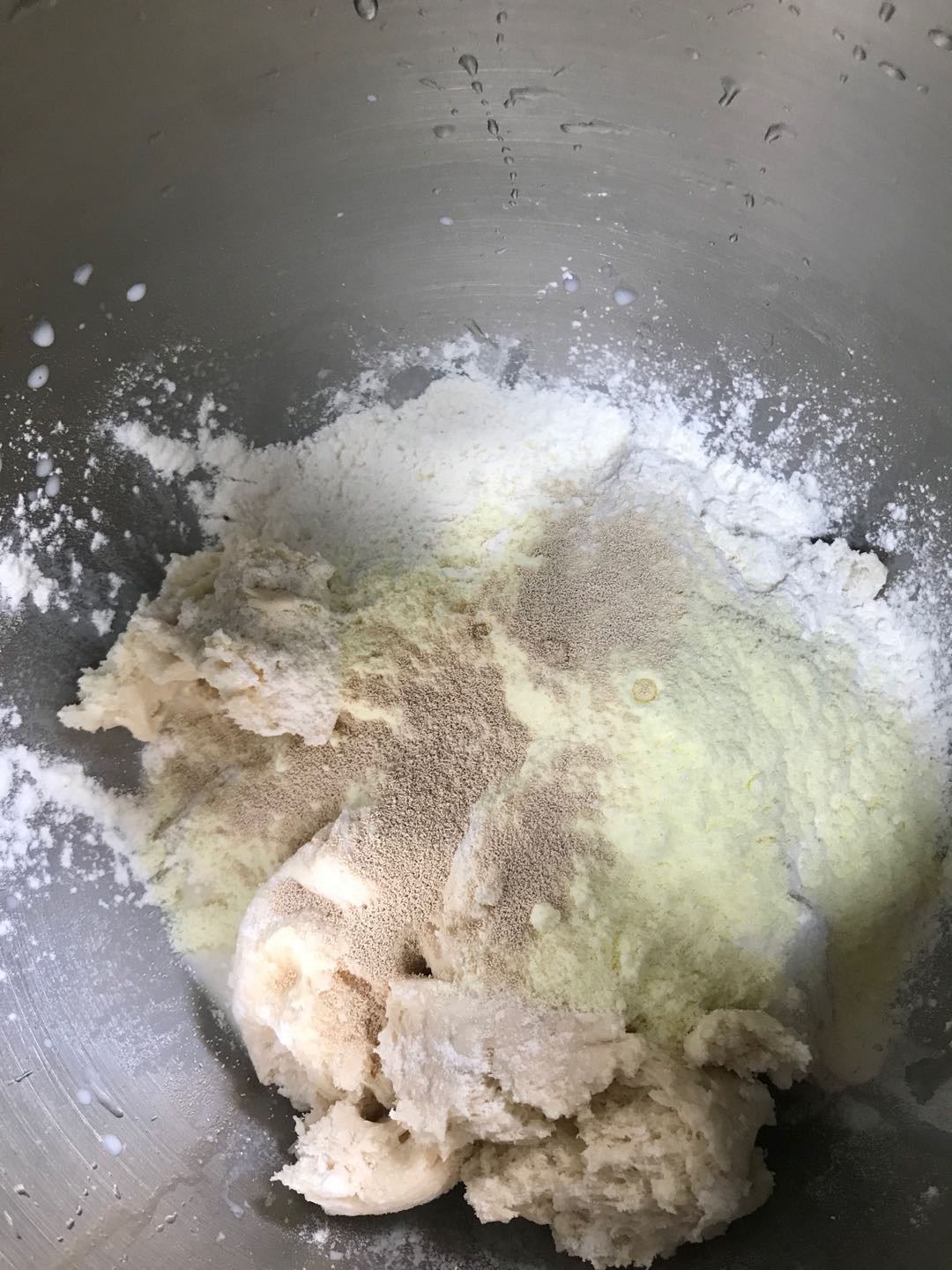 厨师机版奶油椰蓉面包